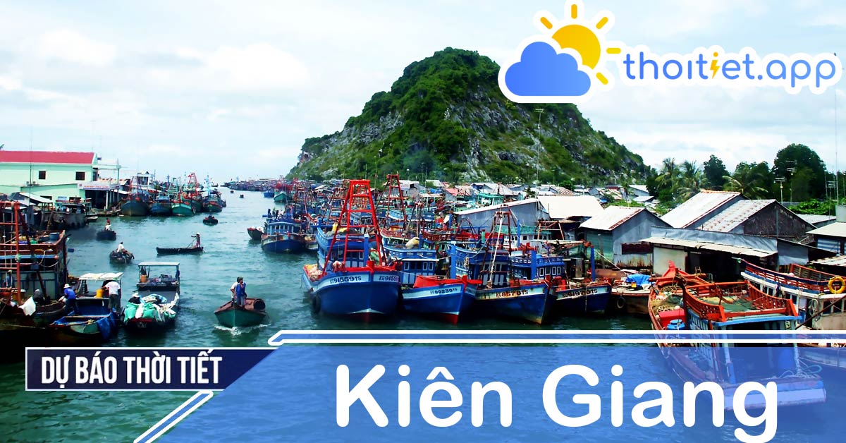 Dự báo thời tiết Kiên Giang